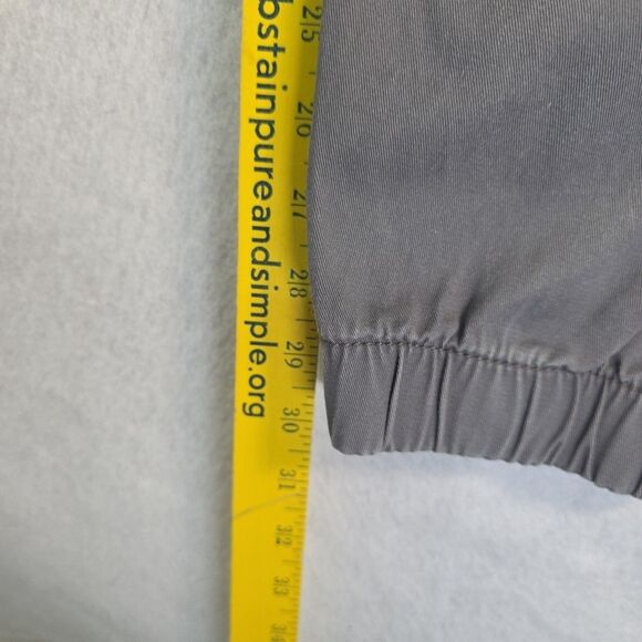 Matchstick Elastic Waist Joggers Pull On Chino Pants Men's Size 40 Gray - Picture 8 of 11